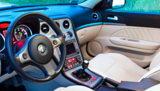 Zdjęcie wnętrza samochodu