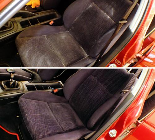 Pranie foteli Karcherem- Honda Accord